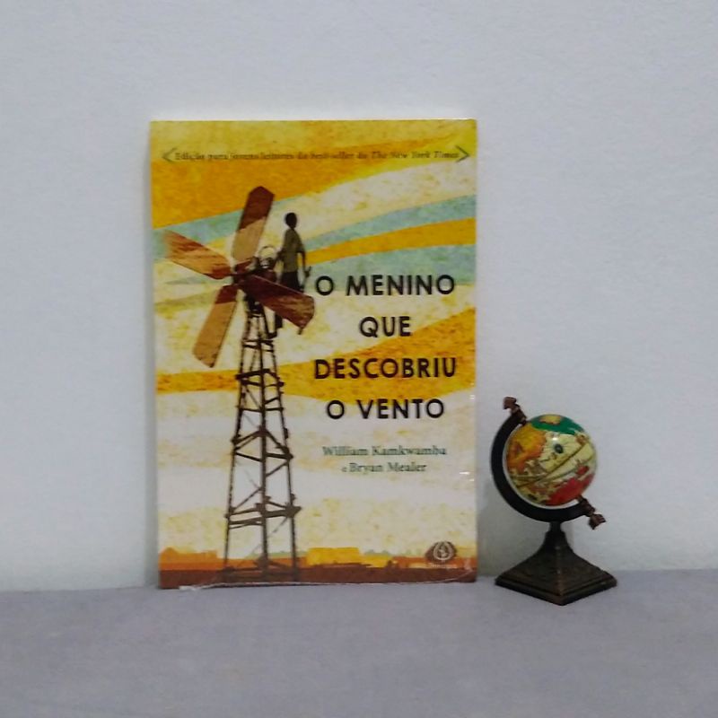O MENINO QUE DESCOBRIU O VENTO - William Kamkwamba | Shopee Brasil