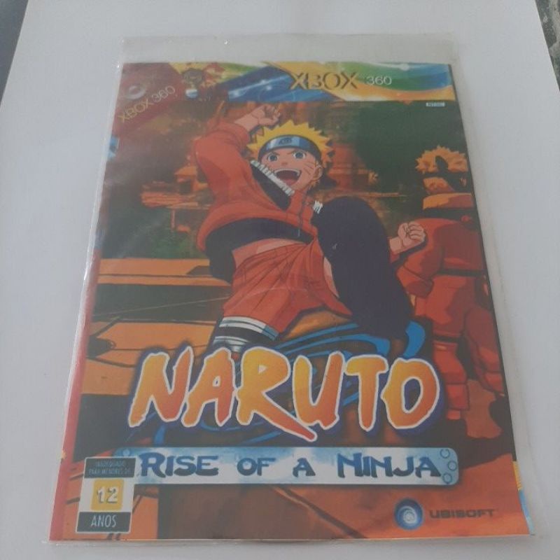 Naruto Rise Of A Ninja Xbox 360 Midia Fisica Usada Original