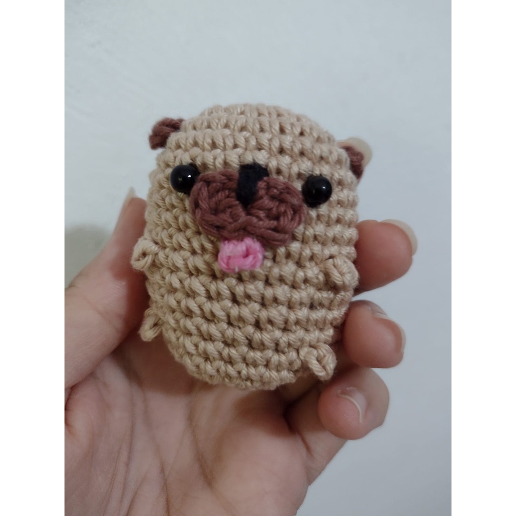 Pj Pug a Pillar Crochet 