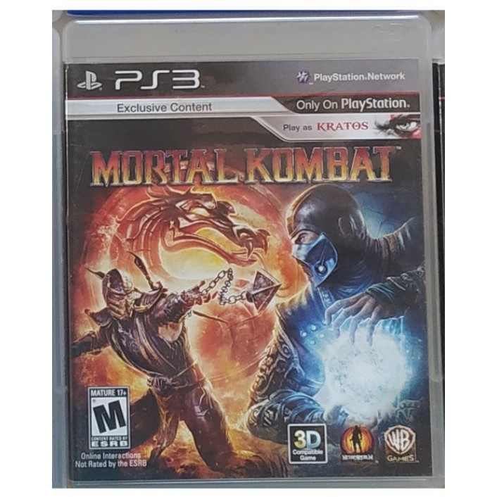 Mortal Kombat Ps3 Shopee Brasil