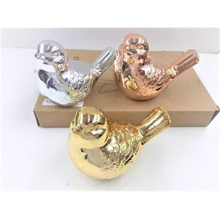 Enfeite Casal Passarinho Porcelana Pássaro Pomba 10x9 Cm em Oferta na Shopee