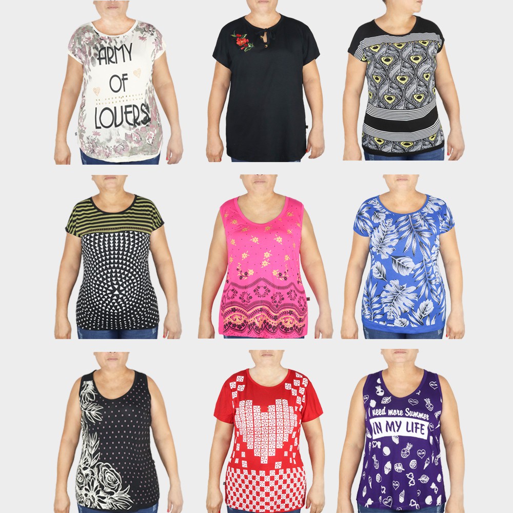 Camisas femininas para store senhoras