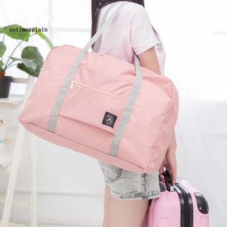 Bolsa mala para viagem dobrável impermeável com grande capacidade e alça