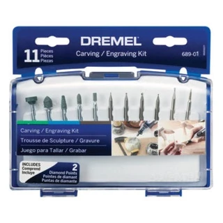 Kit para Gravação com 11 Peças Referência 689-01 DREMEL