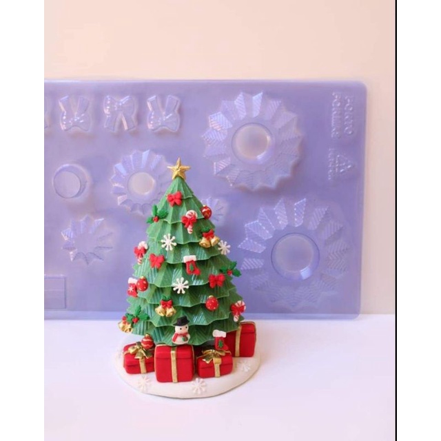 Molde Para Árvore De Natal De Chocolate 3D Cod 859 - Porto Formas