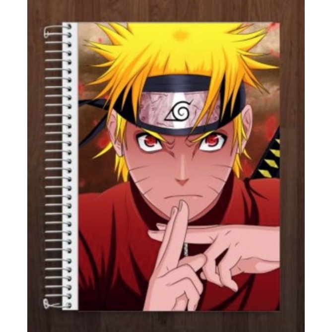 Adesivo De Um Personagem De Naruto Vestindo Um Casaco Vermelho