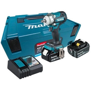 Chave De Impacto Bateria 18,0v 2 Bat 5,0ah Dtw300rtj Makita