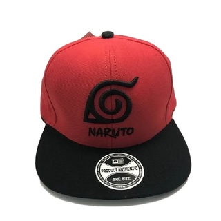 Boné Akatsuki Nuvem Anime Naruto Bordado Aba Curva - AUTHENTIC