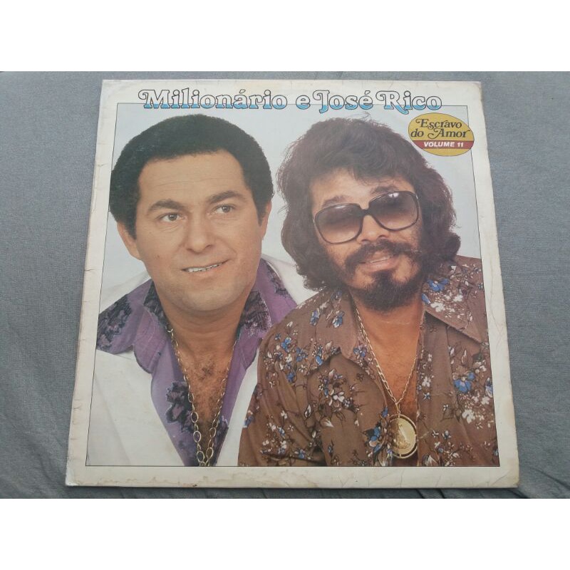 Milionário & José Rico – Escravo Do Amor - Vol. 11 (1981, Vinyl