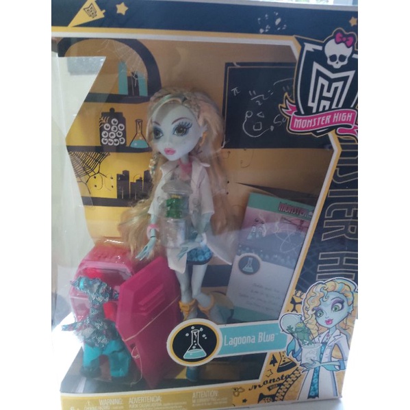 Monster High Boneca Lagoona Blue Moda Mattel Hhk55