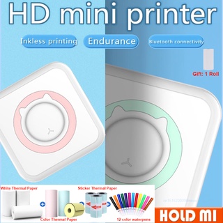 impressora Térmica C15 Portátil Mini sem fio BT Connect 200dpi Foto La Adesivo