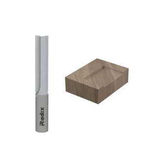Fresa Paralela 12mm para Tupias Manuais 151245.06 Radix