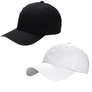 Kit 2 Boné Liso de Algodão Tecido Aba Curva Você Escolhe a Cor
