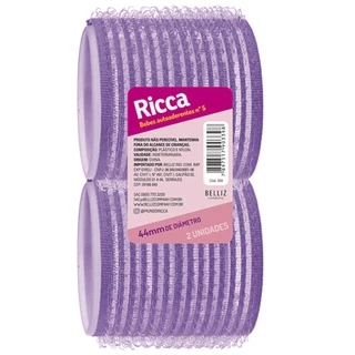 Bobes Pra Cabelo Auto Aderente N5 Ricca Otimos pra Fazer Franjas