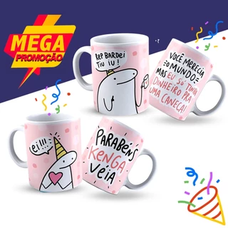 Caneca Flork Bento Aniversário Kenga Veia Parabéns Vários Modelos Personalizada Presente
