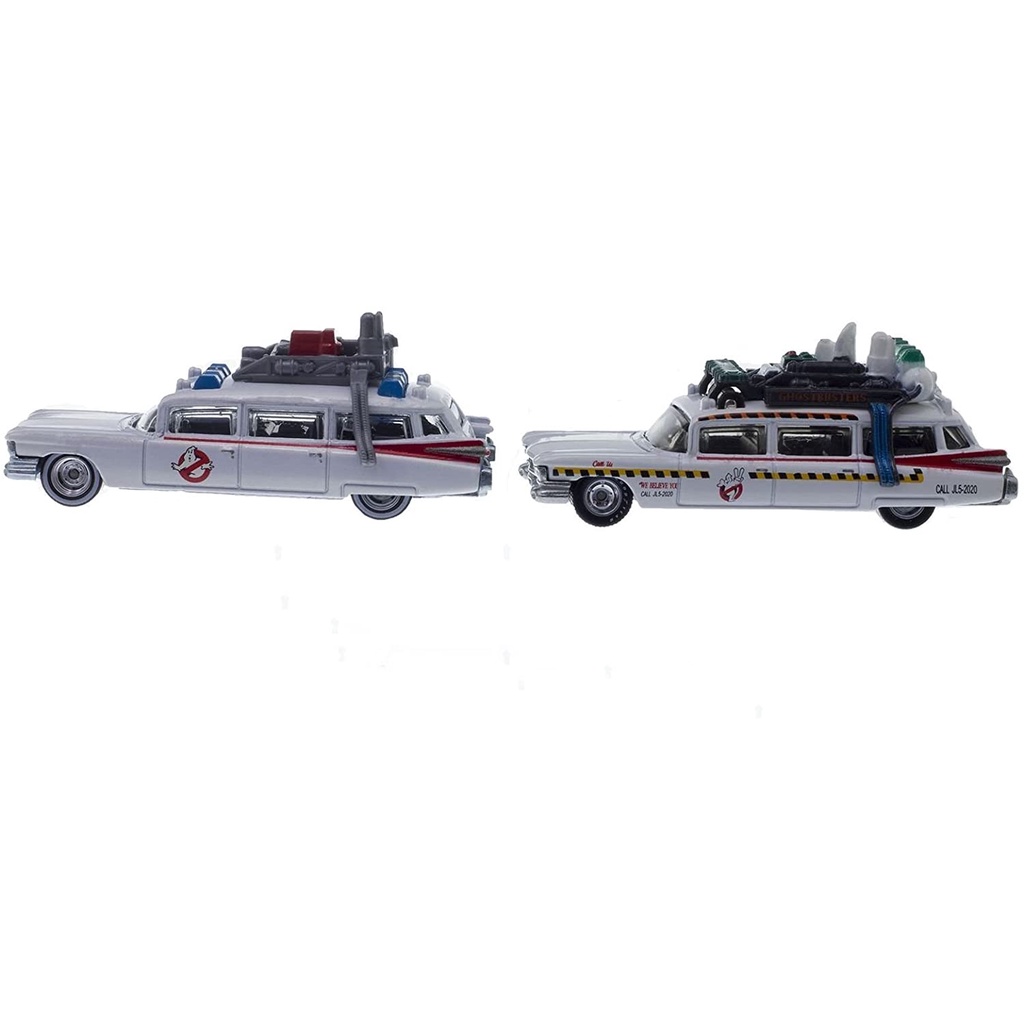 Hot Wheels Caça Fantasmas Ghostbusters Set Ecto1 + Ecto1A | Shopee