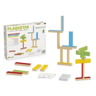 Jogo Plaquetas De Equilíbrio Colors 636 - Junges