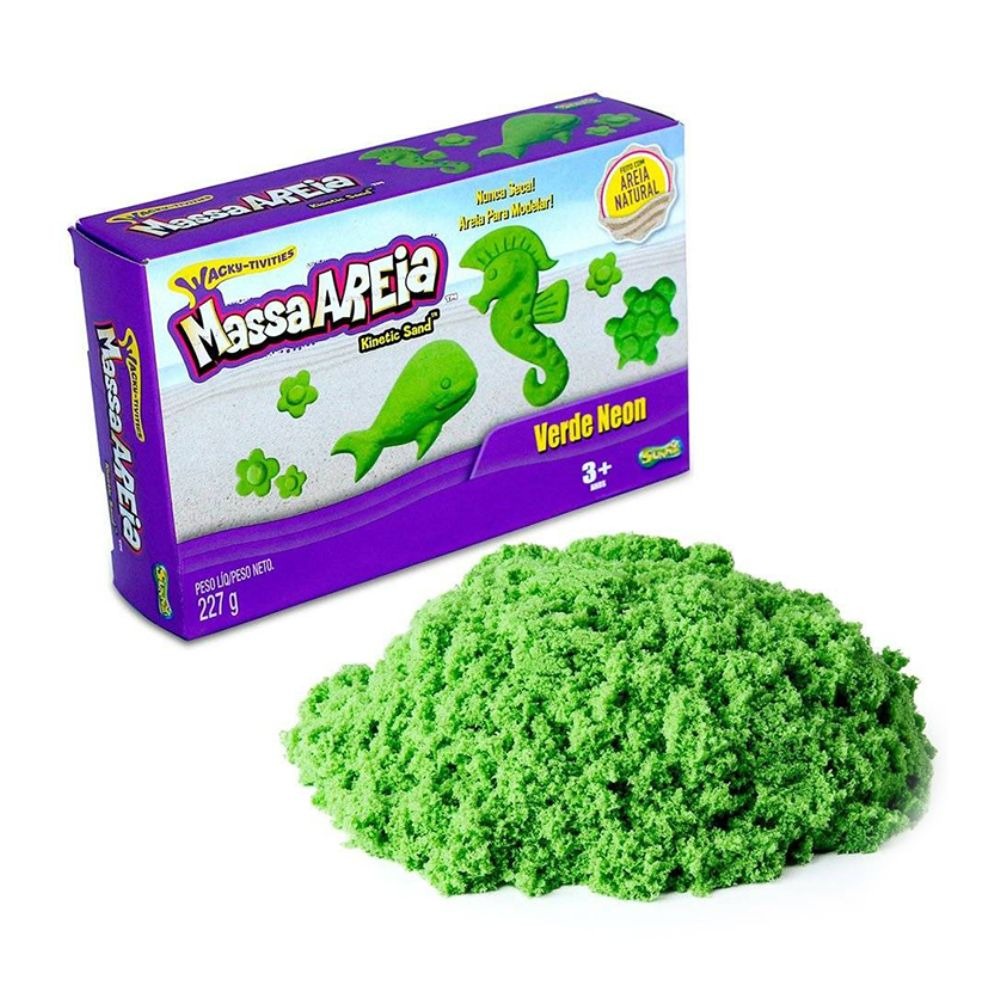 Areia Sintetica Modelar Magica Massa Natural 283g - Sunny | Shopee Brasil