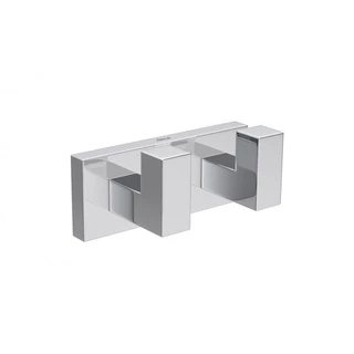Cabide Duplo Para Banheiro Quadratta 2062 Cromado Deca em Oferta na Shopee