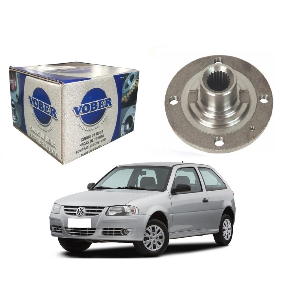 Cubo de roda dianteiro vober volkswagen gol g4 1.0 1.6 1.8 2006 a 2008 ...