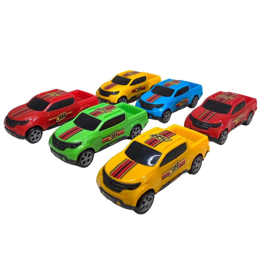 Carrinho de Brinquedo Kit 6 Carrinhos Infantil Caminhonete Pickup ...