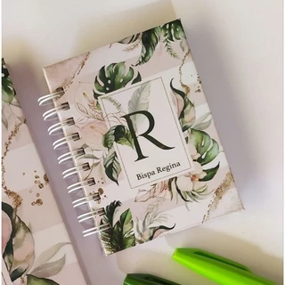 Mini Caderninho Alfabeto - Capa dura - Personalizado com Nome
