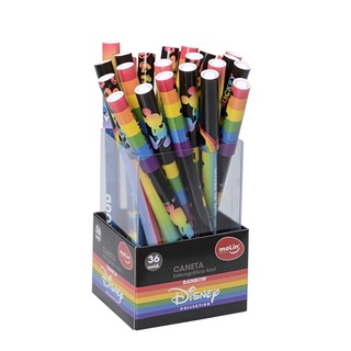 Caneta Esferográfica Mickey Rainbow - Molin