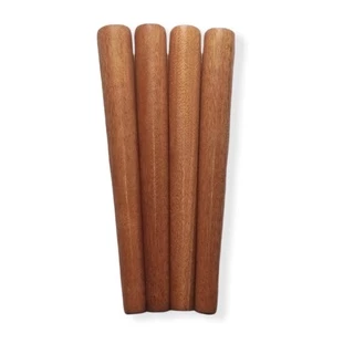 Pé palito 50 cm para móveis/puff/mesas/ com 2 uni e 2 chapas