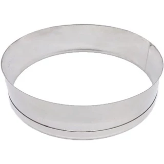 Aro Cortador De Hambúrguer 11 X 3 Cm Em Inox