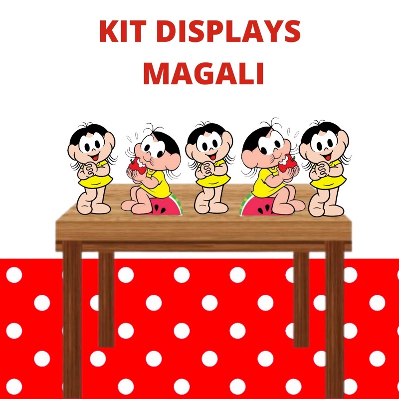 Magali DecoraÇÃo Kit Displays Shopee Brasil 5998