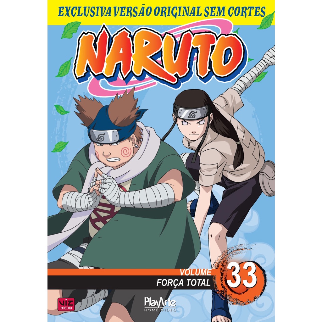 NARUTO 7 TEMPORADA COMPLETA EM 3 DVDS NARUTO 7 TEMPORADA COMPLETA EM 3 DVDS