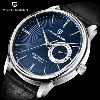 Pagani Design Original Quartzo Relógio De Couro Masculino Seiko VH65 Fashion Casual Waterproof Esportivo Militar PD-1654