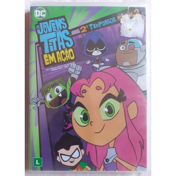 Os Jovens Titãs Em Ação 2ª Temporada Vol.4 - Dvd