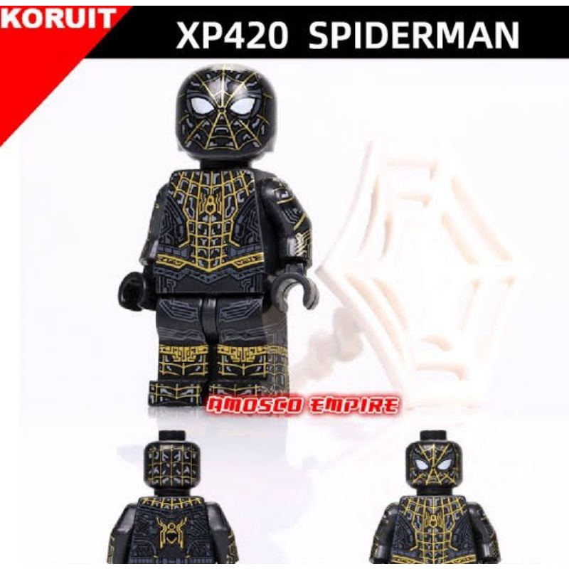 Homem Aranha Sem volta para casa Spider Man No way home Lego minifigure ...