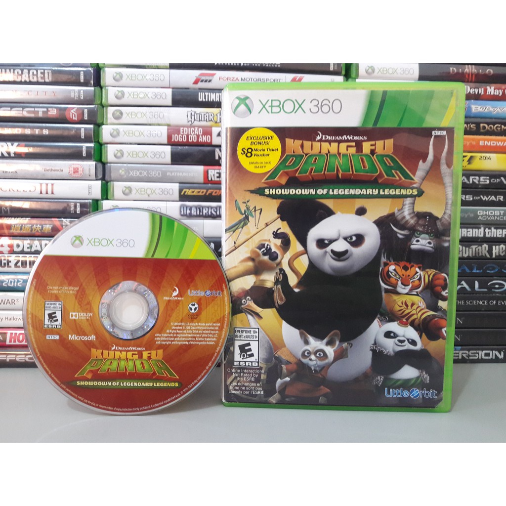 Jogo Kung Fu Panda The Game - Xbox 360 Seminovo - SL Shop - A