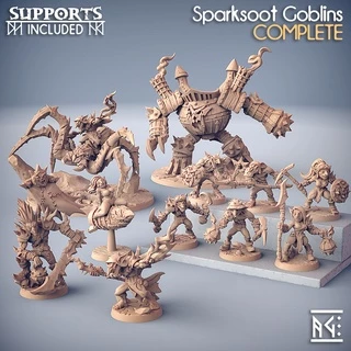 Miniaturas de Goblins para RPG, Zombicide, D&D