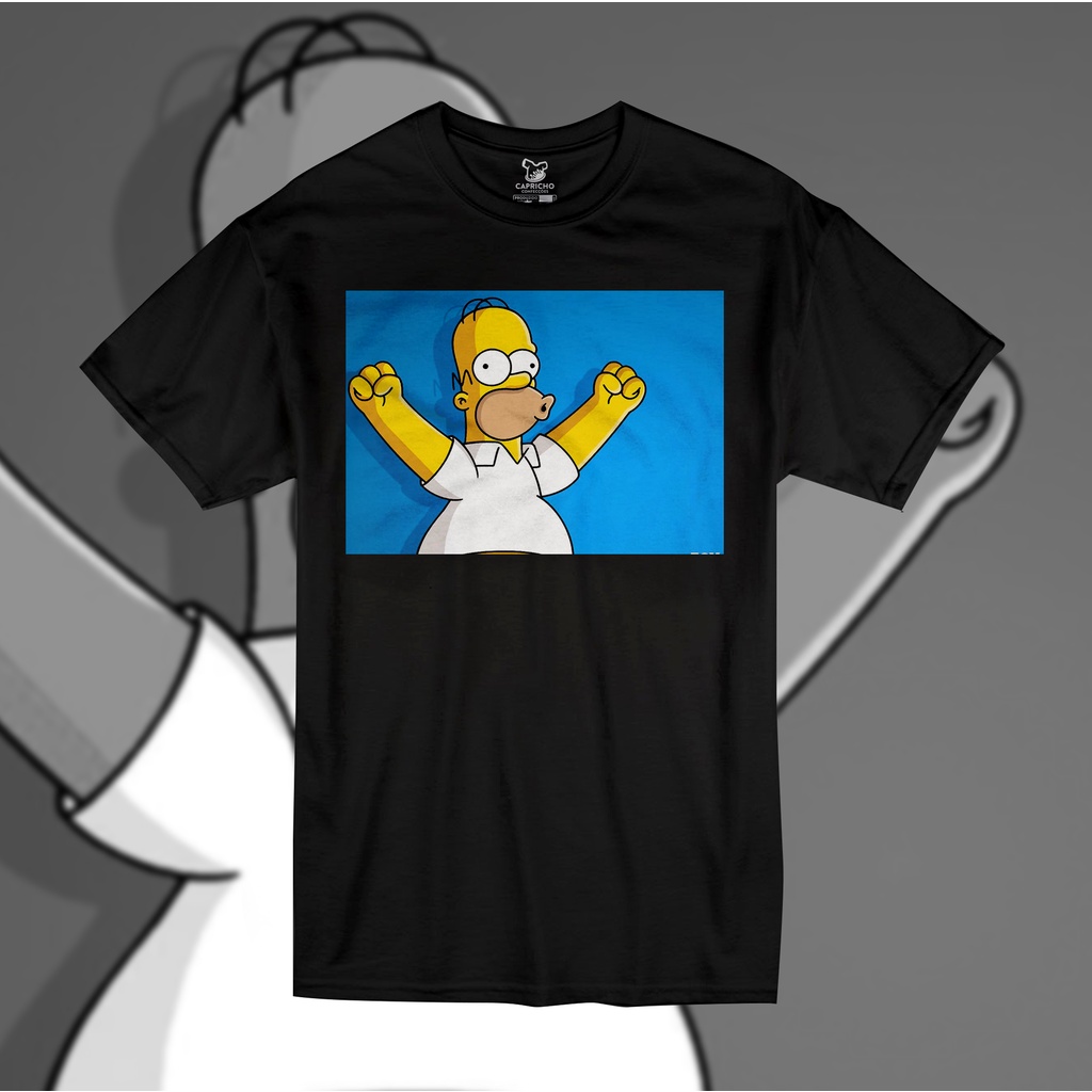 Camiseta Tshirt Os Simpsons Homer Unissex Shopee Brasil 5340