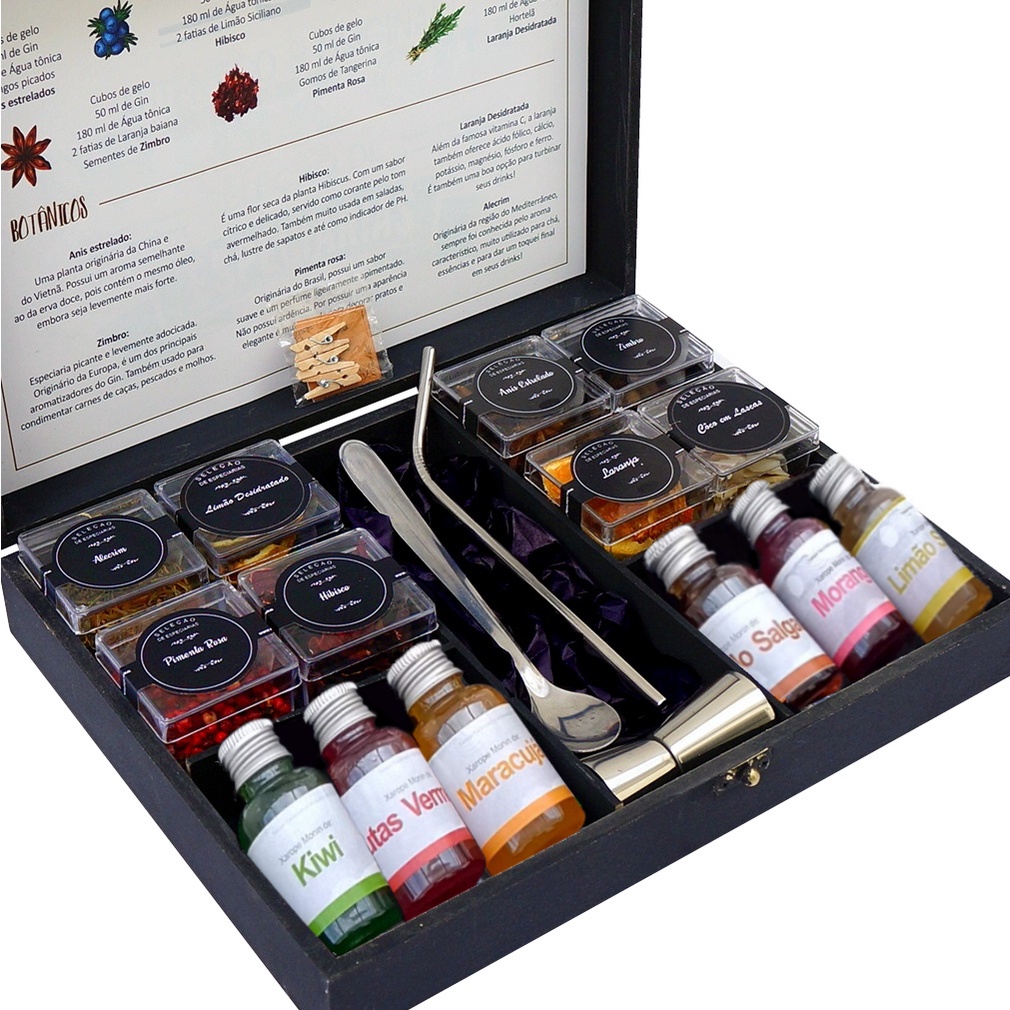 Kit Gin O mais completo da Shopee! Confira! Escorrega o Preço