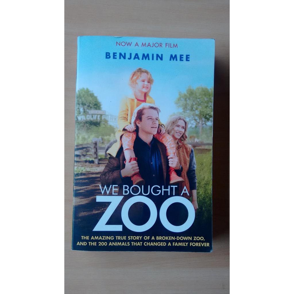 Livro We Bought A Zoo Benjamin Mee 266L | Shopee Brasil