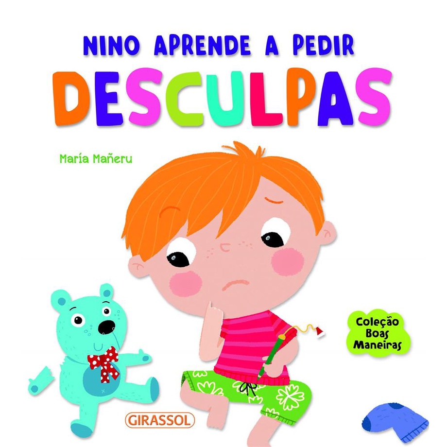 Nino Aprende a Pedir Desculpas - Boas Maneiras - Vol.4 | Shopee Brasil