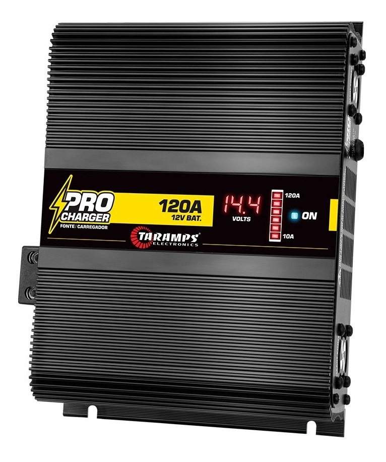 Fonte Automotiva Taramps Linha Pro Charger 120 Amperes | Shopee Brasil