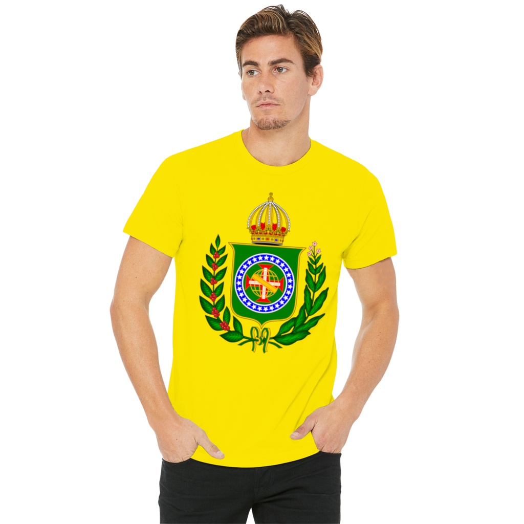 Camisa Seleção Imperial - Von Regium  Uniforme brasil, Bandeira do império  do brasil, Uniformes esportivos