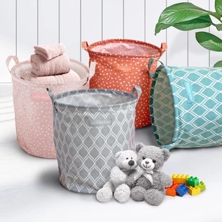 Cesto de Roupa e Brinquedos Jacki Desing Multiuso Impermeável Dobrável Organizador