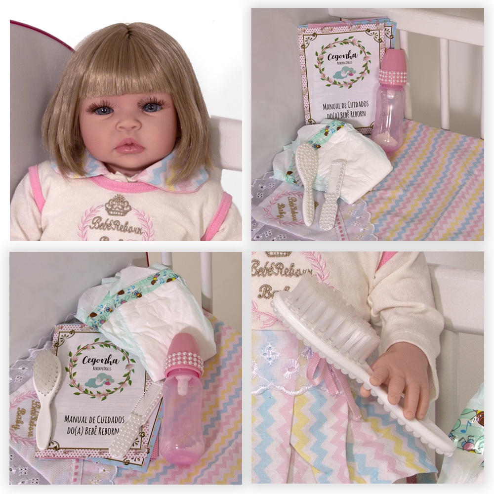 Kit Roupa Boneca Bebê Reborn E Adora - 9 Peças Princesas em Promoção na  Americanas
