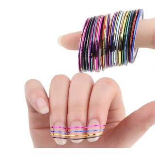 Fitilho Fino Para Decoração de Unhas Artísticas