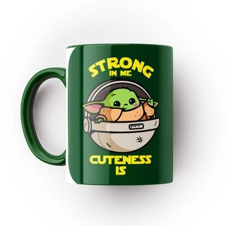 Caneca Coffee I Need Yoda Star Wars