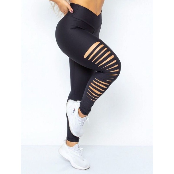 Malha padrão imprimir leggings para mulher treino esportivo