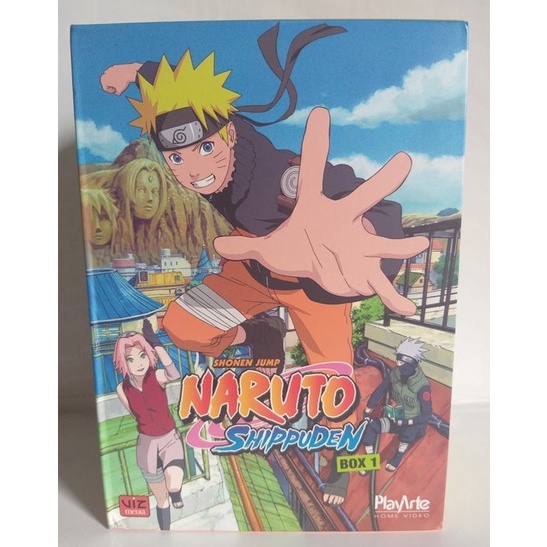 DVD - Naruto Shippuden: 2ª Temporada Box 1 (5 Discos) - playarte - Revista  HQ - Magazine Luiza