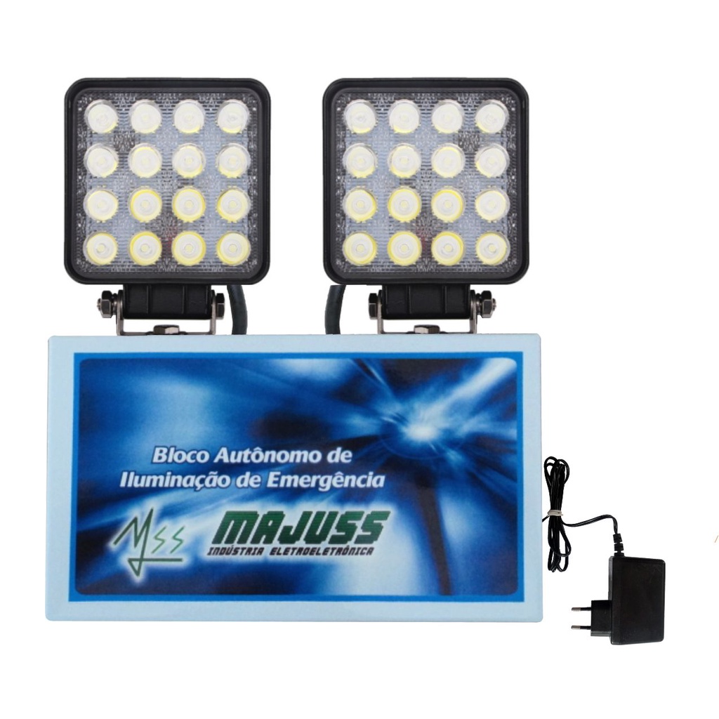 Bloco Autonomo de Led 96W Compacto Com Bateria | Shopee Brasil