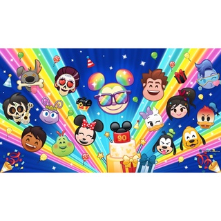 Painel Festa 1x0,65cm Rainbow Friends